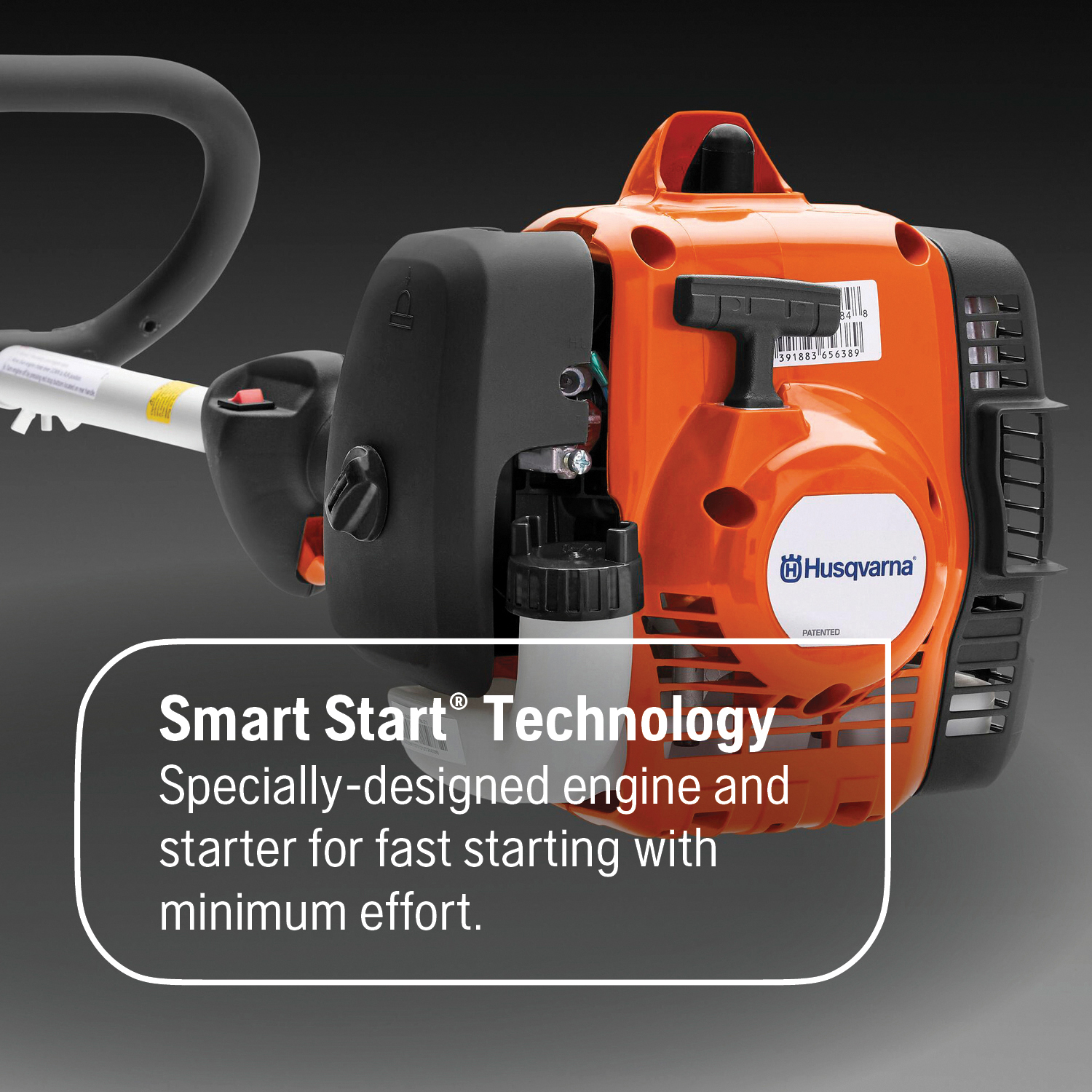 Husqvarna 966712701 String Trimmer, 0.8 hp, 21.7 cc Engine Displacement, 2-Cycle Engine, Comfort-Grip Handle
