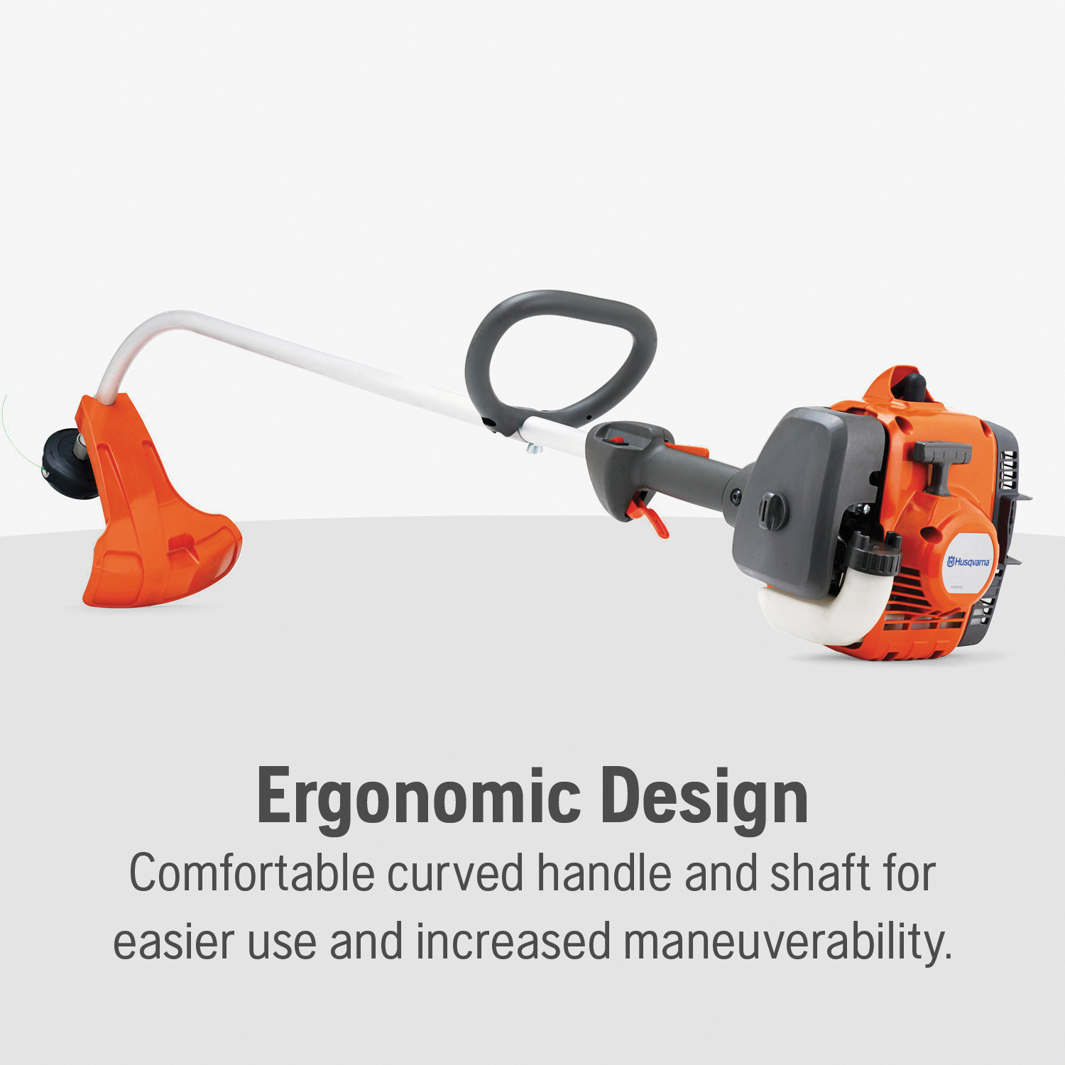 Husqvarna 966712701 String Trimmer, 0.8 hp, 21.7 cc Engine Displacement, 2-Cycle Engine, Comfort-Grip Handle