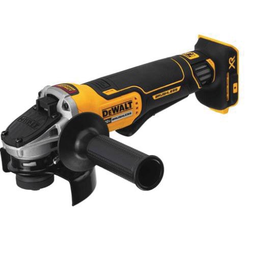 DEWALT DCG413B Small Angle Grinder with Kickback Break, Tool Only, 20 V, 5/8-11 Spindle, 4-1/2 in Dia Wheel