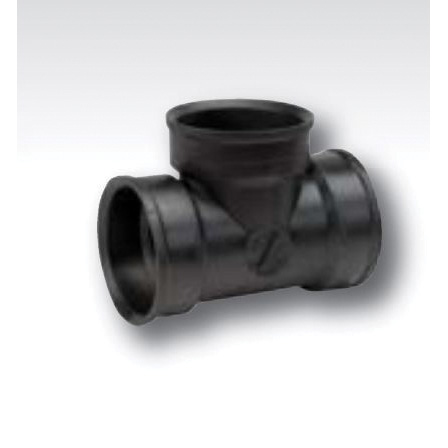 Lincoln 372101 Pipe Tee, 1-1/2 in, Hub, ABS