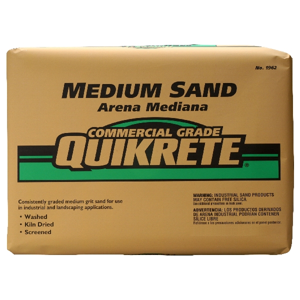 Quikrete 1962-01 Sand, Granular, 100 lb Bag - 1