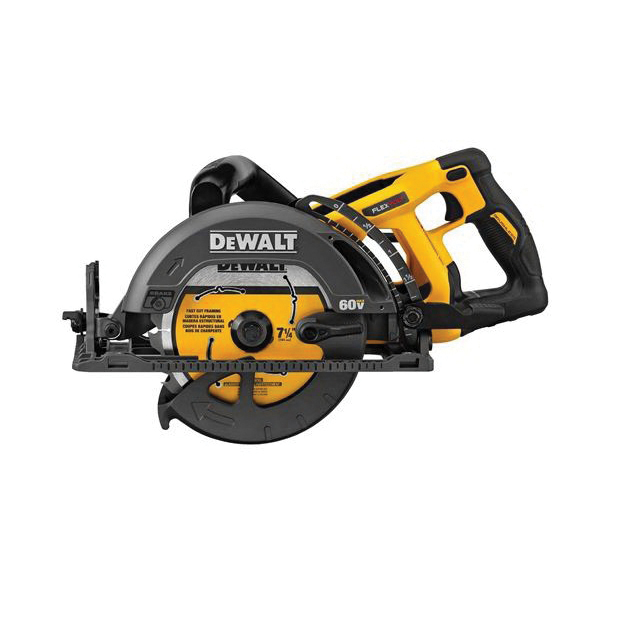 DCS577B Circular Saw, Tool Only, 60 V, 6 Ah, 7-1/4 in Dia Blade, 90 deg Bevel, 2-7/16 in D Cutting