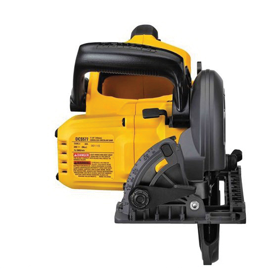 DEWALT DCS577B Circular Saw, Tool Only, 60 V, 6 Ah, 7-1/4 in Dia Blade, 90 deg Bevel, 2-7/16 in D Cutting