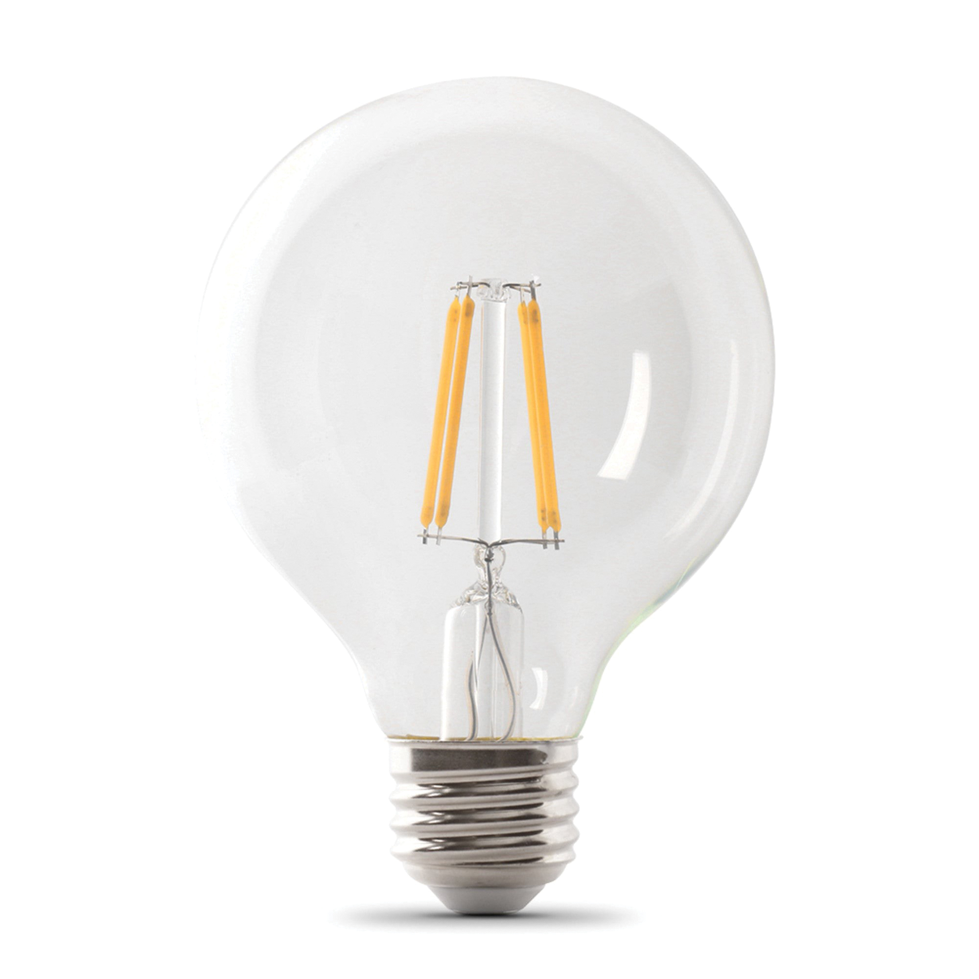 BPG2525/927CA/FIL Filament LED Bulb, Globe, G25 Lamp, 25 W Equivalent, E26 Medium Lamp Base, Dimmable