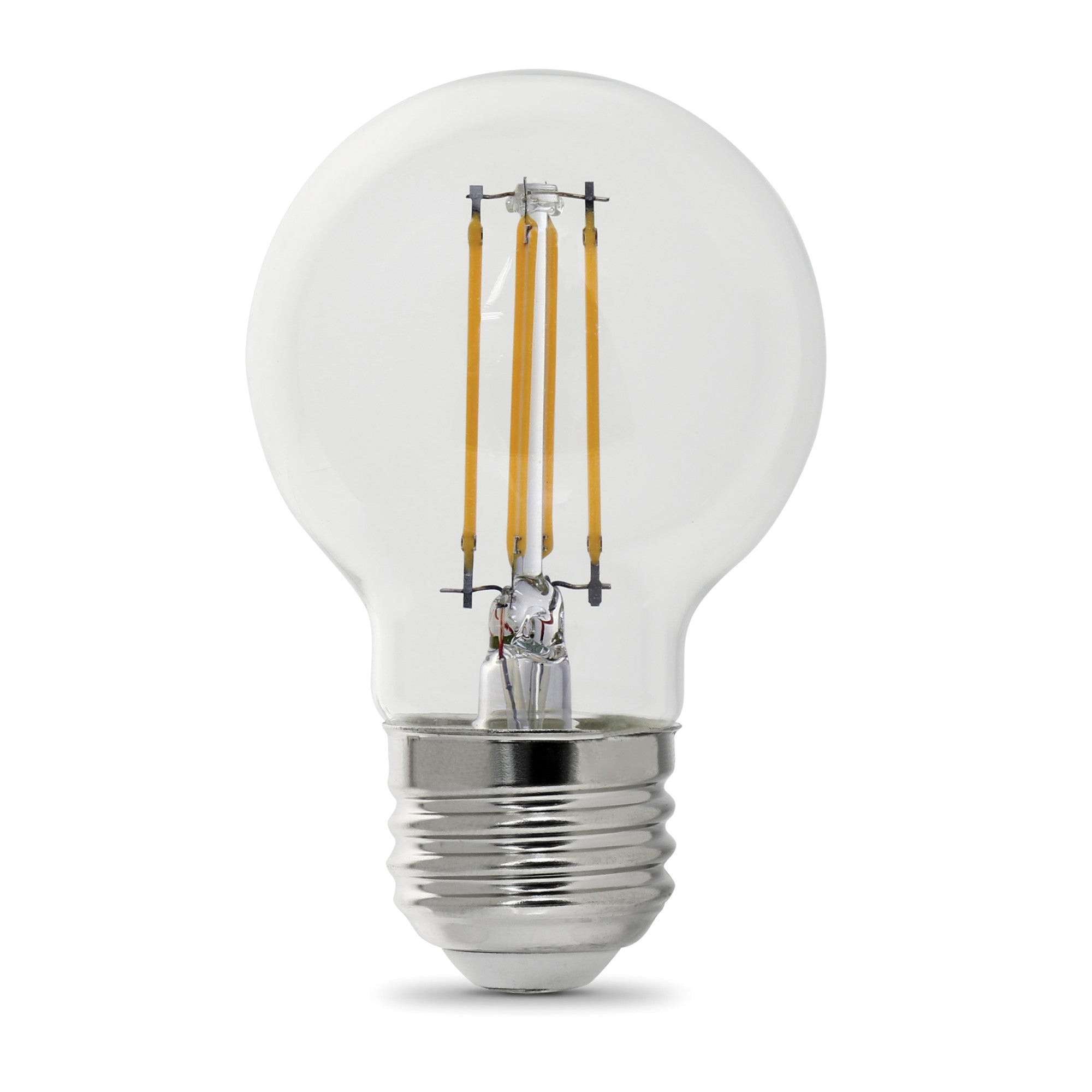BPGM40/927CA/FIL Filament LED Bulb, Globe, G16-1/2 Lamp, 40 W Equivalent, E26 Medium Lamp Base, Dimmable
