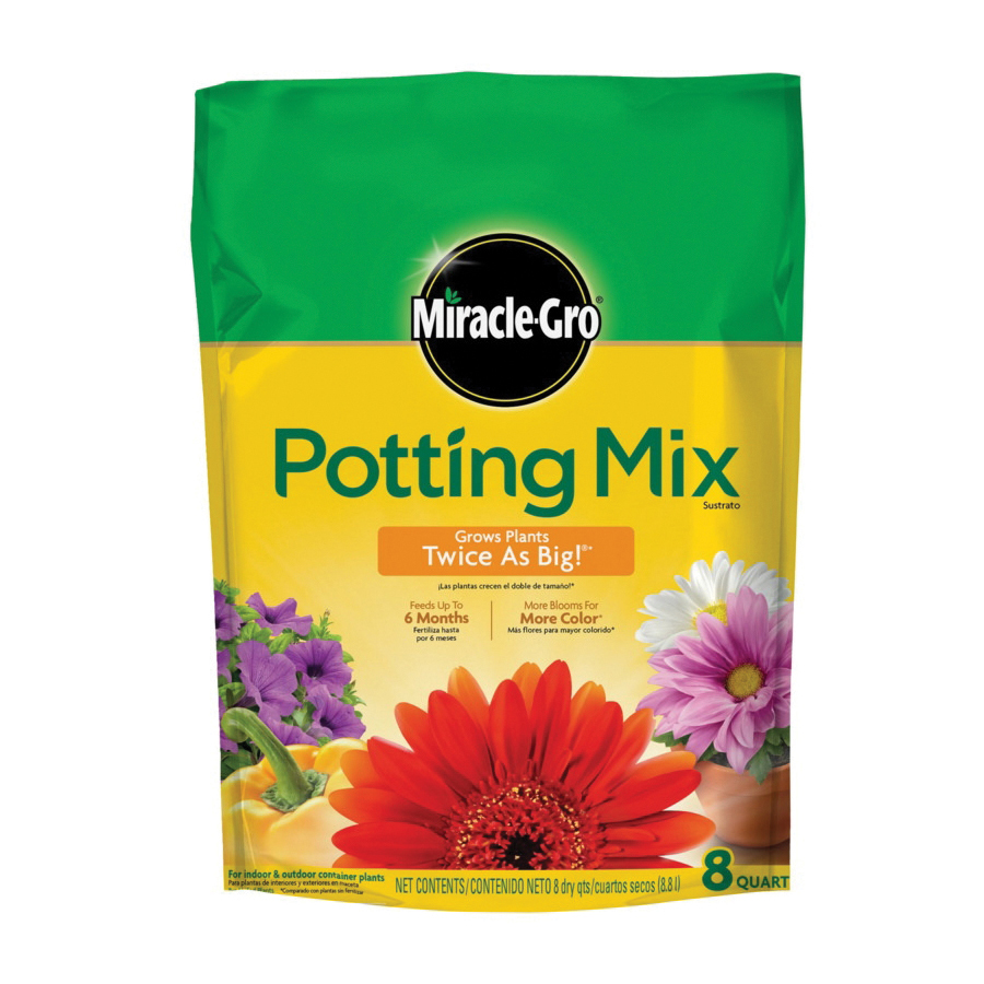 75678300 Potting Mix, 8 qt Bag