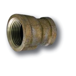 Lincoln 123783 Pipe Reducer, 3/8 x 1/4 in, Female, Brass