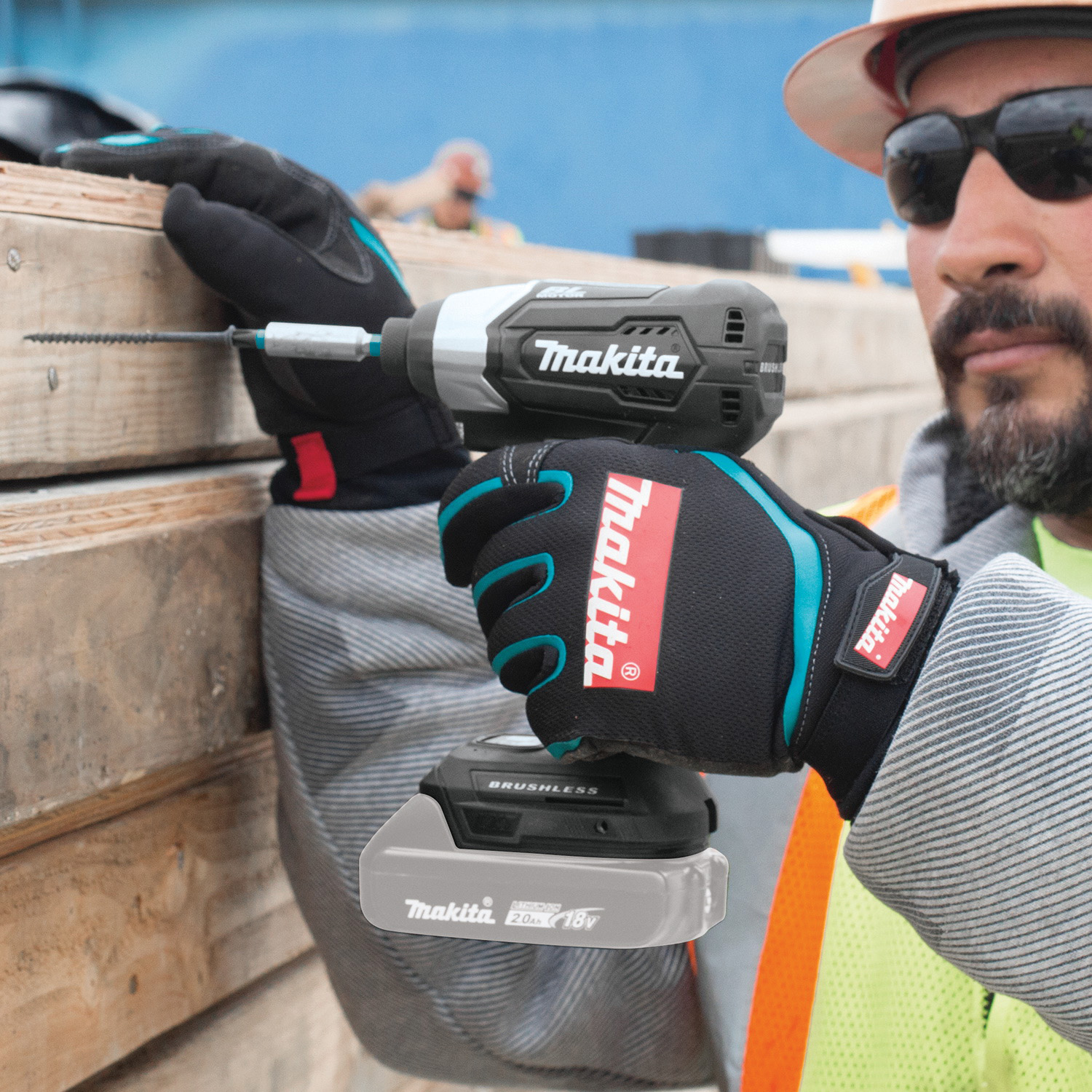 Makita XDT15ZB Brushless Impact Driver, Tool Only, 18 V, 1/4 in Drive, Hex Drive, 0 to 3900 ipm - REFURBISHED - 4