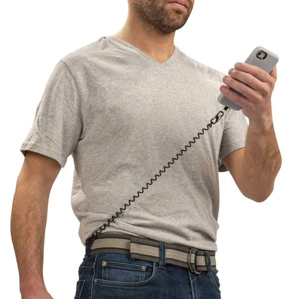 Hitch HPAT-01-R7 Phone Anchor and Tether, Black