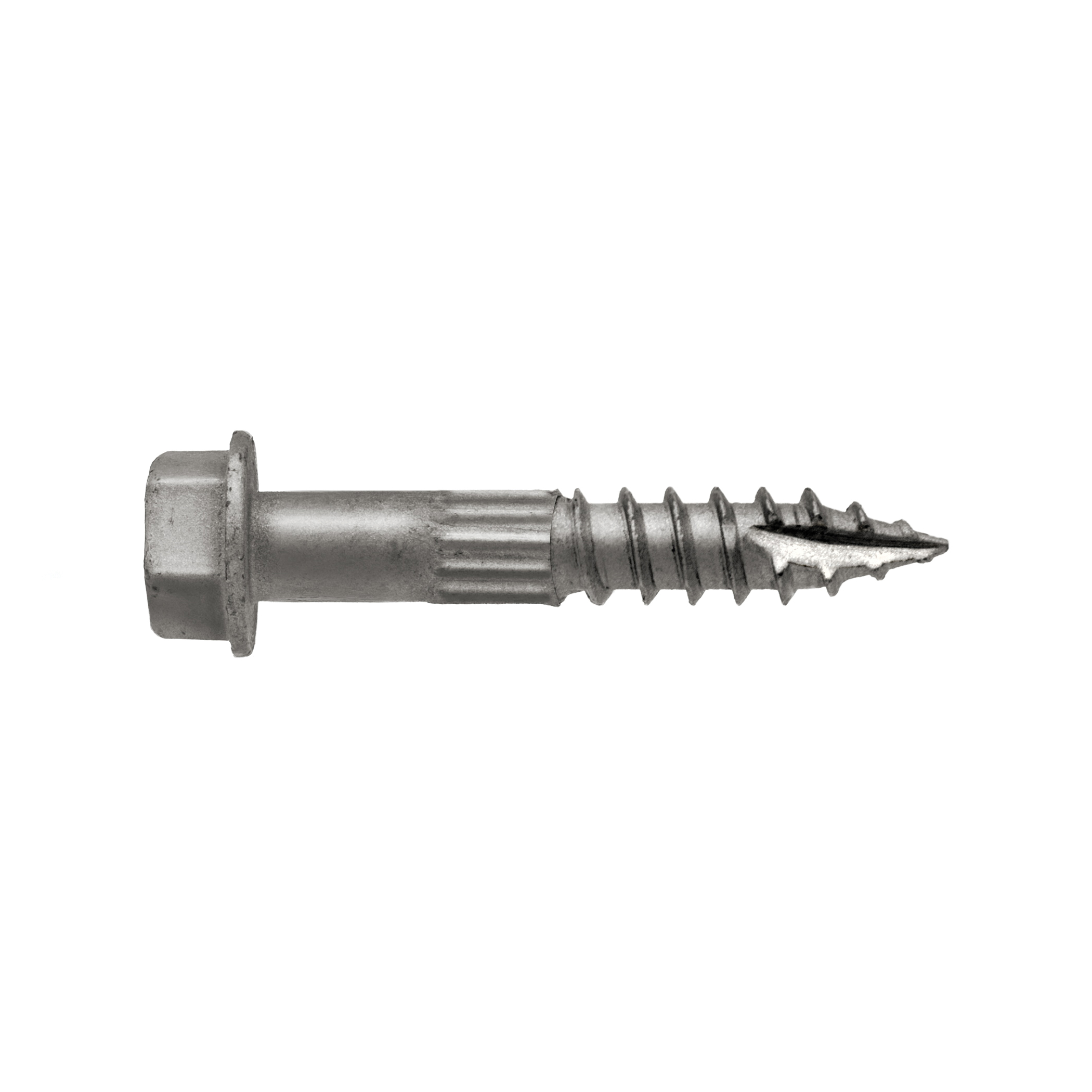 Strong-Drive SDS SDS25112-R25 Connector Screw, 1-1/2 in L, Serrated Thread, Hex Head, Hex Drive