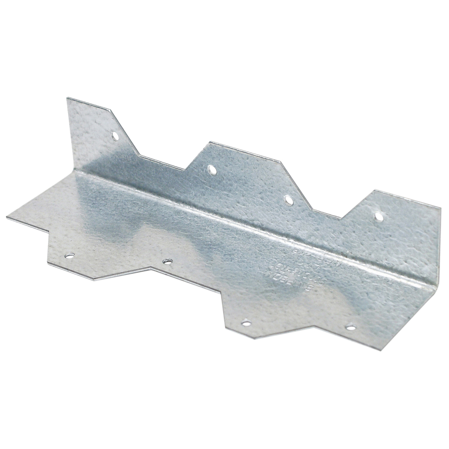Simpson Strong-Tie L L70 Reinforcing Angle, 7 in H, Steel, Galvanized/Zinc