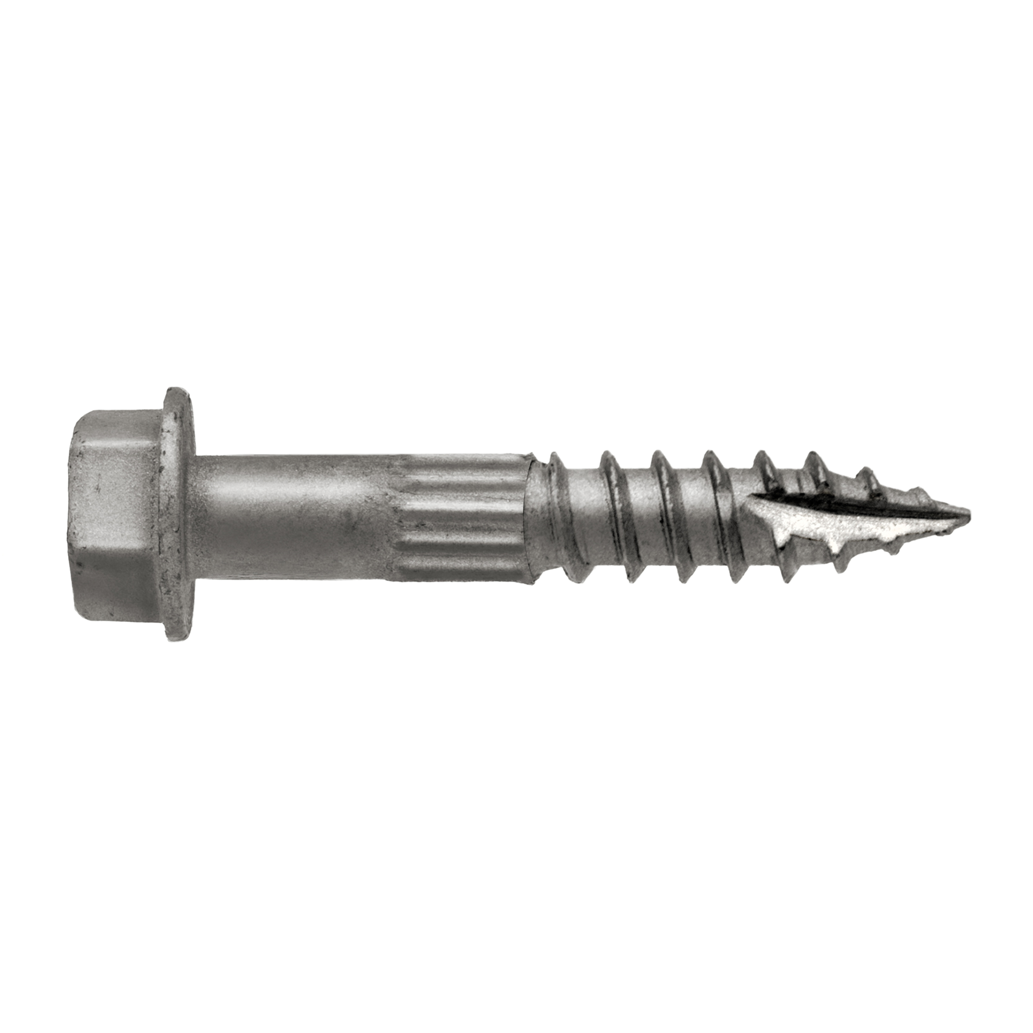 Simpson Strong-Tie Strong-Drive SDS SDS25112MB Connector Screw, 1-1/2 in L, Serrated Thread, Hex Head, Hex Drive