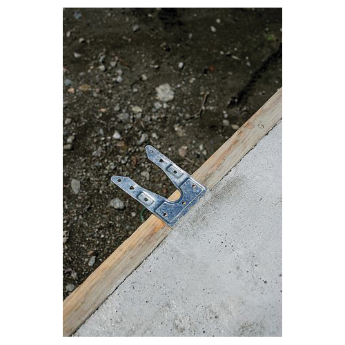 Simpson Strong-Tie MASAZ Mudsill Anchor, 8-1/4 in L, Steel, ZMAX