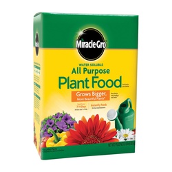 Miracle-Gro 1001193 Water Soluble All-Purpose Plant Food, 10 lb Box, Solid, 24-8-16 N-P-K Ratio - 1