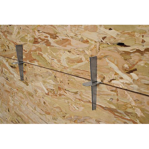 Simpson Strong-Tie WT Series WT8 Wedge Form Tie, 8 in Dimensions, 18 ga, Steel, Galvanized - 1