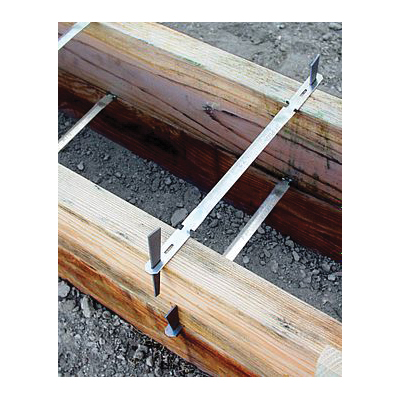 Simpson Strong-Tie WT Series WT8 Wedge Form Tie, 8 in Dimensions, 18 ga, Steel, Galvanized - 2