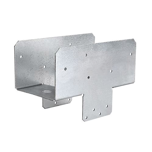 Simpson Strong-Tie PCZ PC4Z Post Cap, 4 x 4 in Post/Joist, Steel, ZMAX
