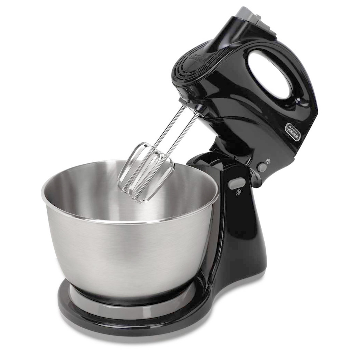 RIVAL FPSBHS0302-NP Hand and Stand Mixer, 250 W, Stainless Steel, Black - 2