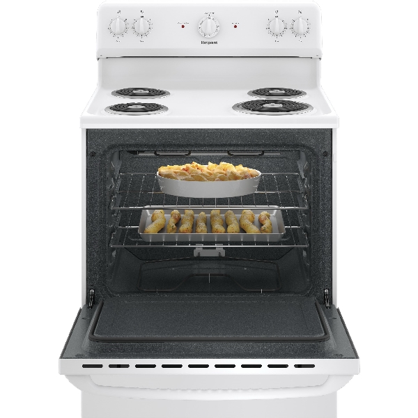 GE Hotpoint Series RBS160DMWW Electric Range - Thumbnail 2