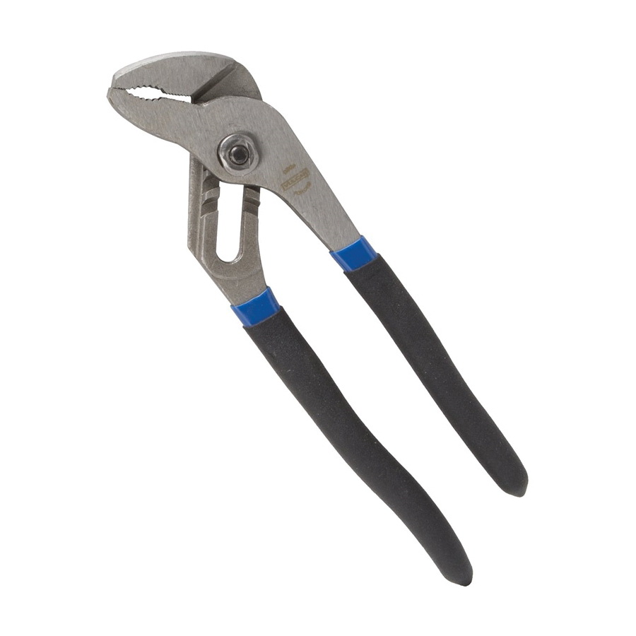 PC980-04 Groove Joint Plier, 8 in OAL, 1-1/4 in Jaw, Black & Blue Handle, Non-Slip Handle, 1-1/4 in W Jaw