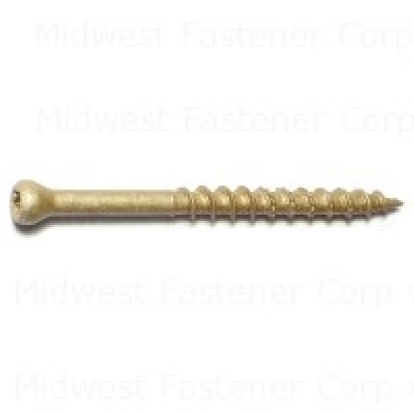 51668 Screw, #8 in Thread, 2 in L, Trim Head, 173 PK