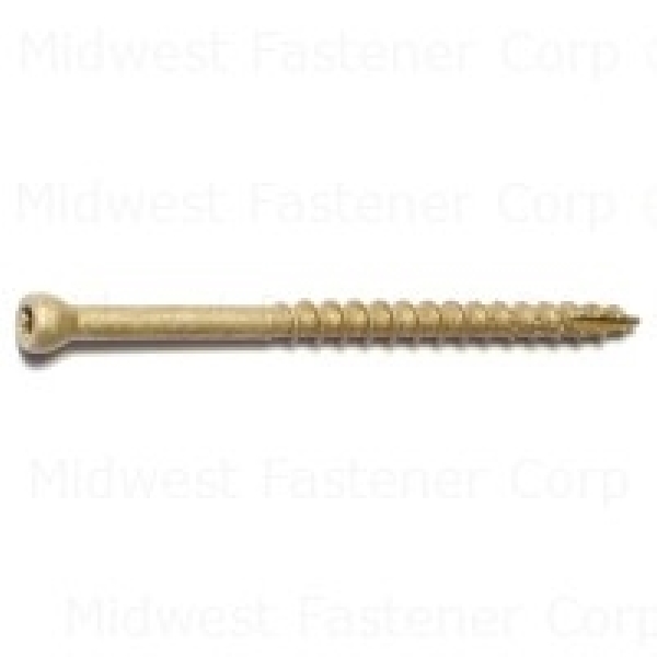 51669 Screw, #8 in Thread, 2-1/2 in L, Trim Head, 136 PK