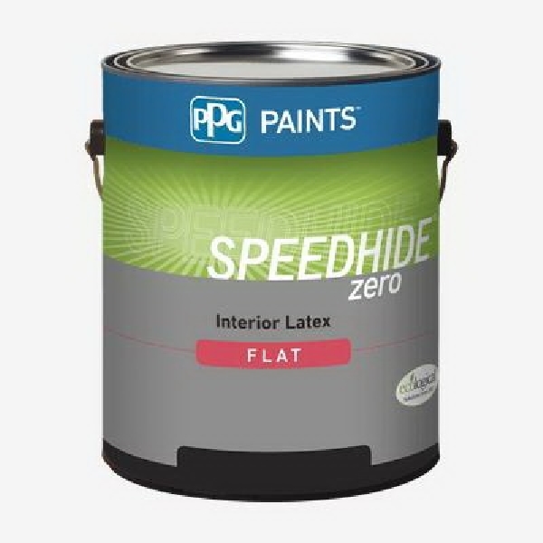 PPG SPEEDHIDE ZERO 6-4540XI/05 Interior Paint, Semi-Gloss Sheen, Clear Neutral, 5 gal, 400 sq-ft Coverage Area