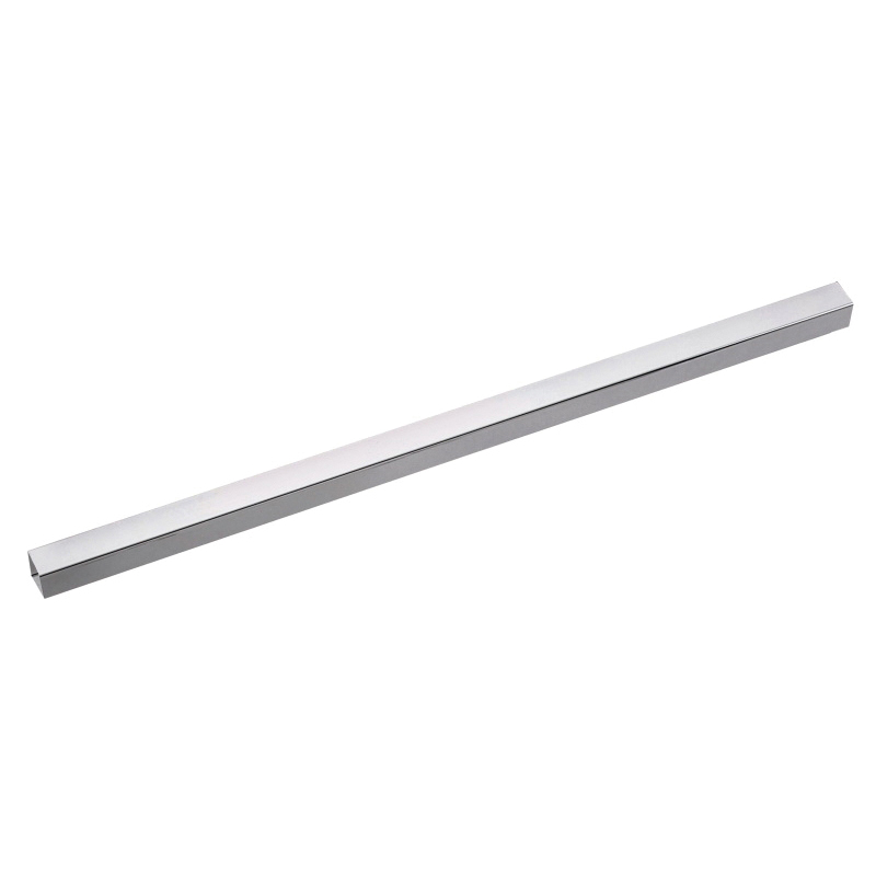 618S26-03 Square Towel Bar, 18 in L Rod, Aluminum, Chrome, Surface Mounting