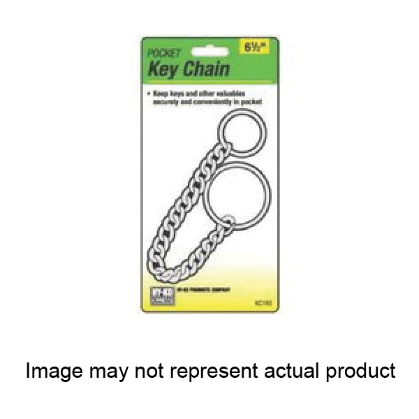 HY-KO KC193 Pocket Key Chain, Split Ring - 1