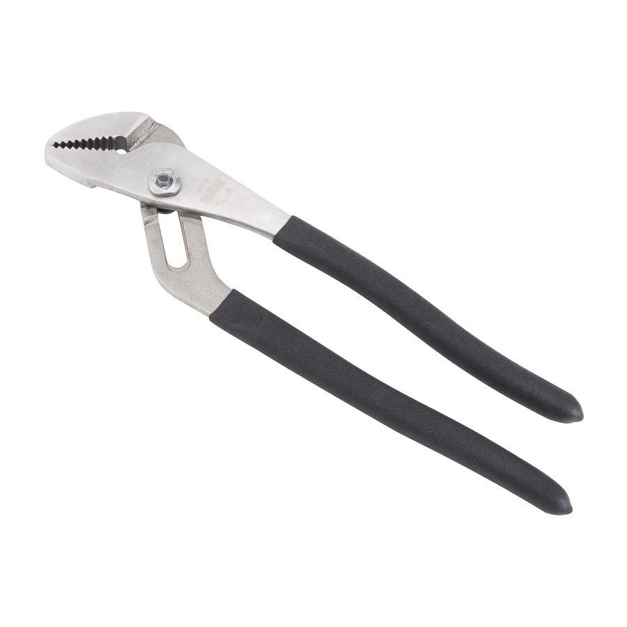 JL-NP011 Groove Joint Plier, 10 in OAL, 1-3/8 in Jaw, Black Handle, Non-Slip Handle, 1-3/8 in W Jaw