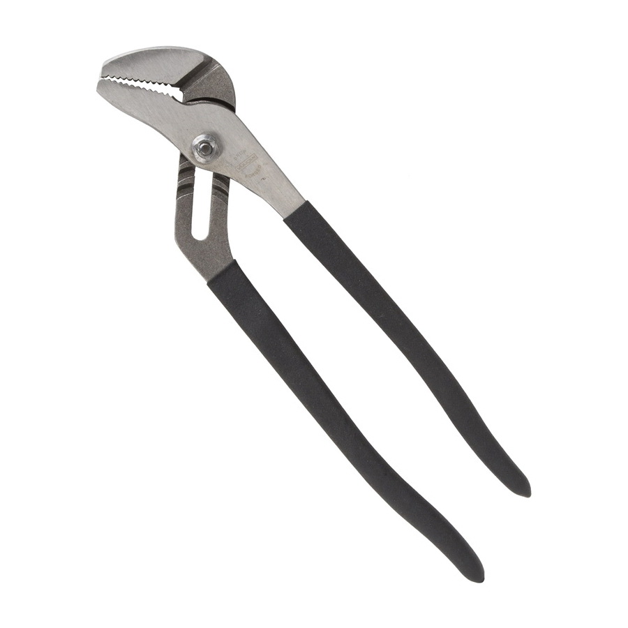 JL-NP012 Groove Joint Plier, 12 in OAL, 1-5/8 in Jaw, Black Handle, Non-Slip Handle, 1-5/8 in W Jaw