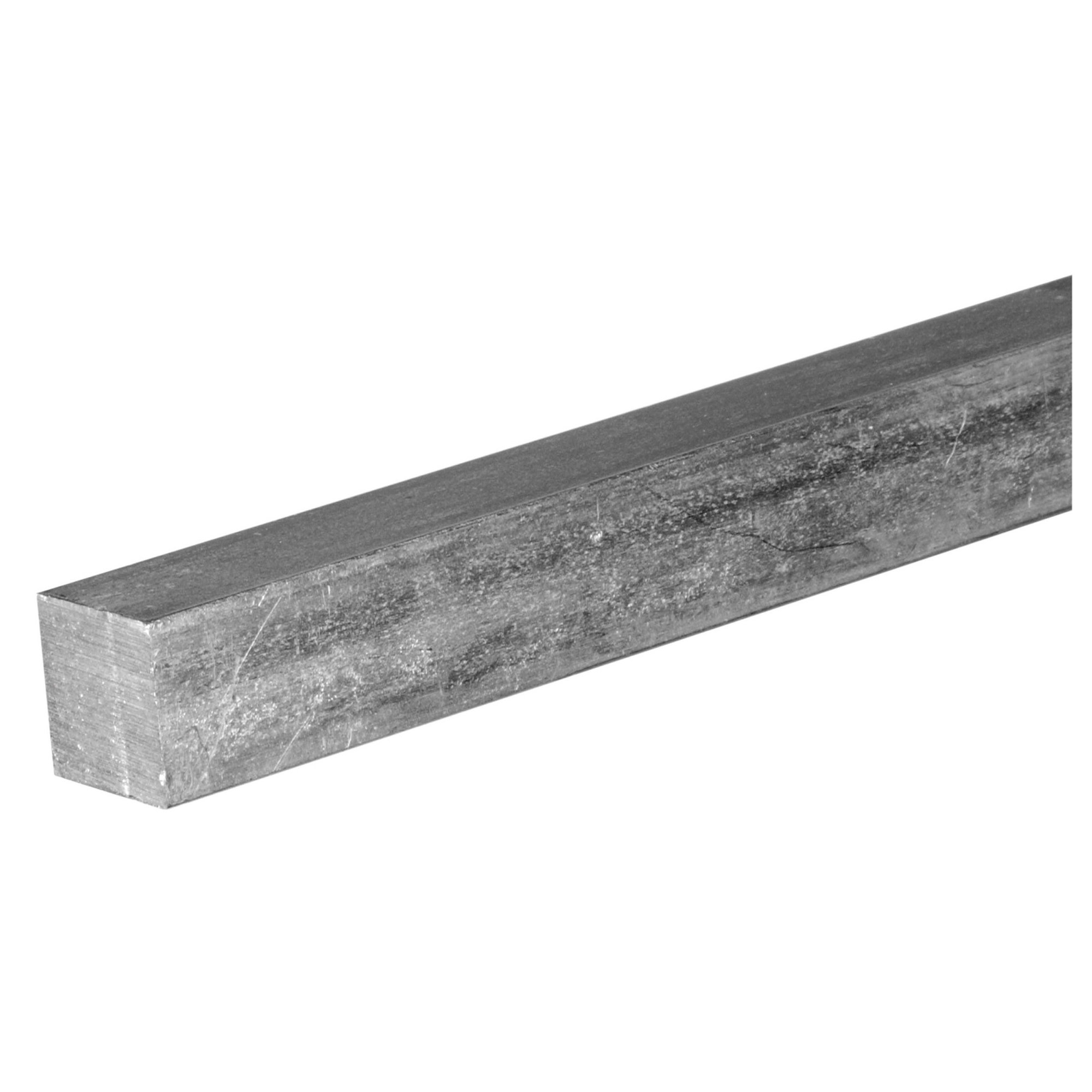 Steelworks 11174 Square Key Stock, 1 ft L, Steel, Zinc-Plated - 3
