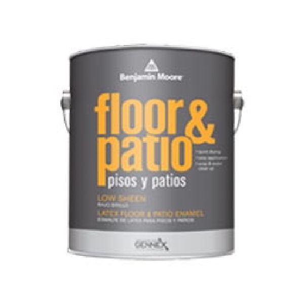 Benjamin Moore Impervo N122 Series N122-3X-004 Floor and Patio Paint, 3X Tint, 1 qt