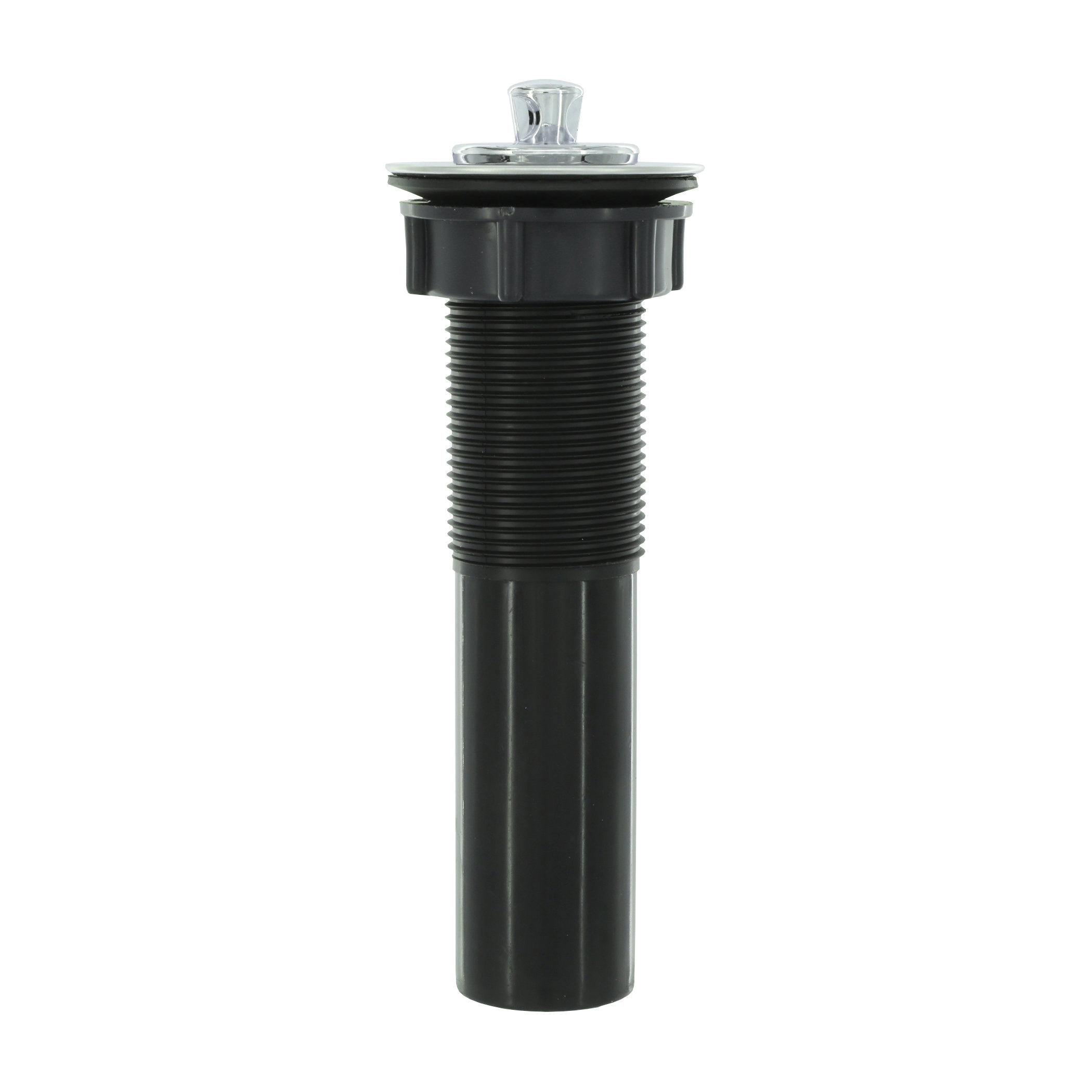 88163 Pop-Up Drain Stopper Assembly, Universal, Plastic, Chrome-Plated, For: 1-1/4 in Sink Drains
