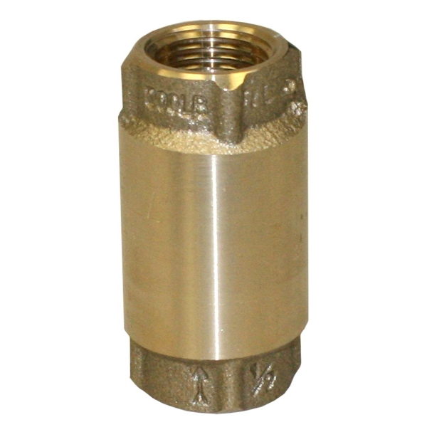 Merrill 700 Series CVNL50 Check Valve, 1/2 in, FIP, 200 psi Pressure, Brass Body