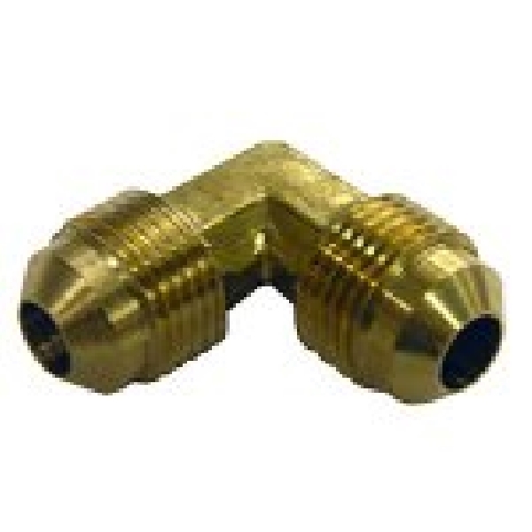 Lasco 17-5556 Pipe Elbow, 5/8 in, Flare, Brass, 640 psi Pressure