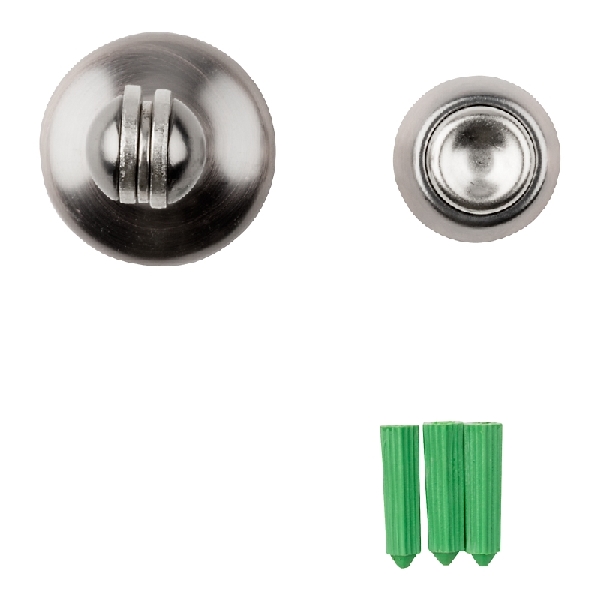 National Hardware N337-162 Magnetic Rigid Door Stop, 3 in Projection, Zinc, Antique Bronze