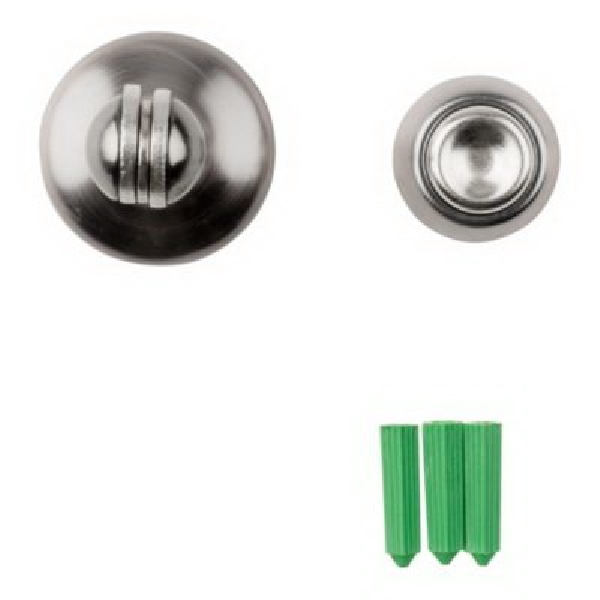National Hardware N337-162 Magnetic Rigid Door Stop, 3 in Projection, Zinc, Antique Bronze