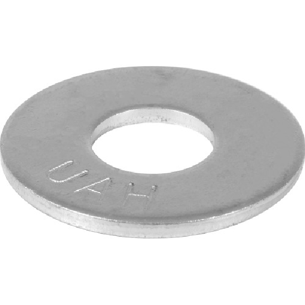 280054 Washer, #10 ID, 7/32 in OD, 0.036 to 0.065 in Thick, Steel, Zinc-Plated