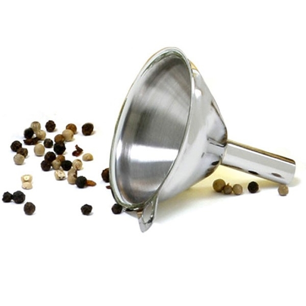 Norpro My Favorite Series 253D Mini Funnel, 2 in Dia, Stainless Steel - 1