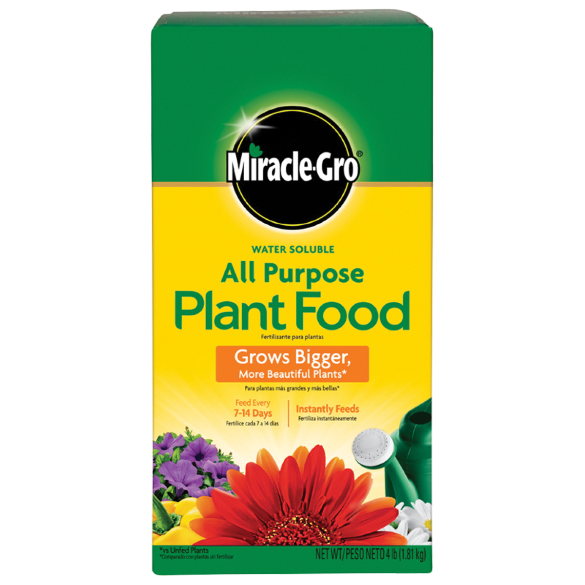 Miracle-Gro 145001 Plant Food, Granular, 4 lb