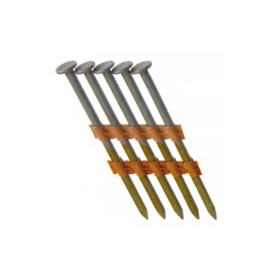 GR071M Framing Nail, Stick, 8D, 2-3/8 in L, Steel, Bright, Round Head, Smooth Shank, 1000 BX