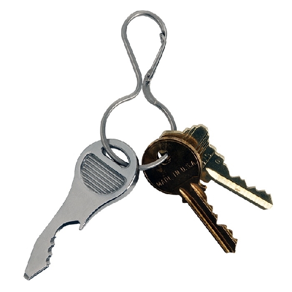 Nite Ize Doohickey KMTQK-11-R3 Key Tool, Stainless Steel, 2.5 x 1 x 0.2 in Dimensions