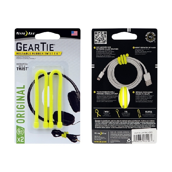 Gear Tie GT6-2PK-33