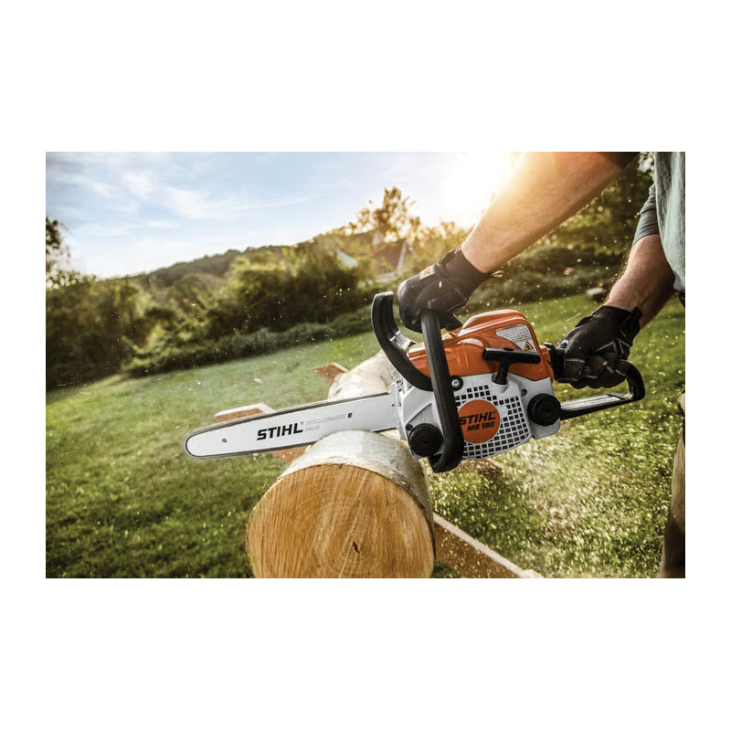Stihl 1130 200 0448 Chainsaw, Gas, 31.8 cc Engine Displacement, 2-Stroke Engine, 16 in L Bar, 3/8 in Pitch, PMM3 Chain - 3