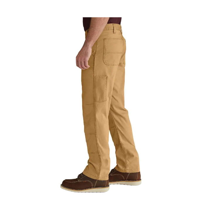 Carhartt 102802-91832 32A Rigby Pants, 32 in Waist, 32 in L Inseam, Hickory, Relaxed Fit - 4