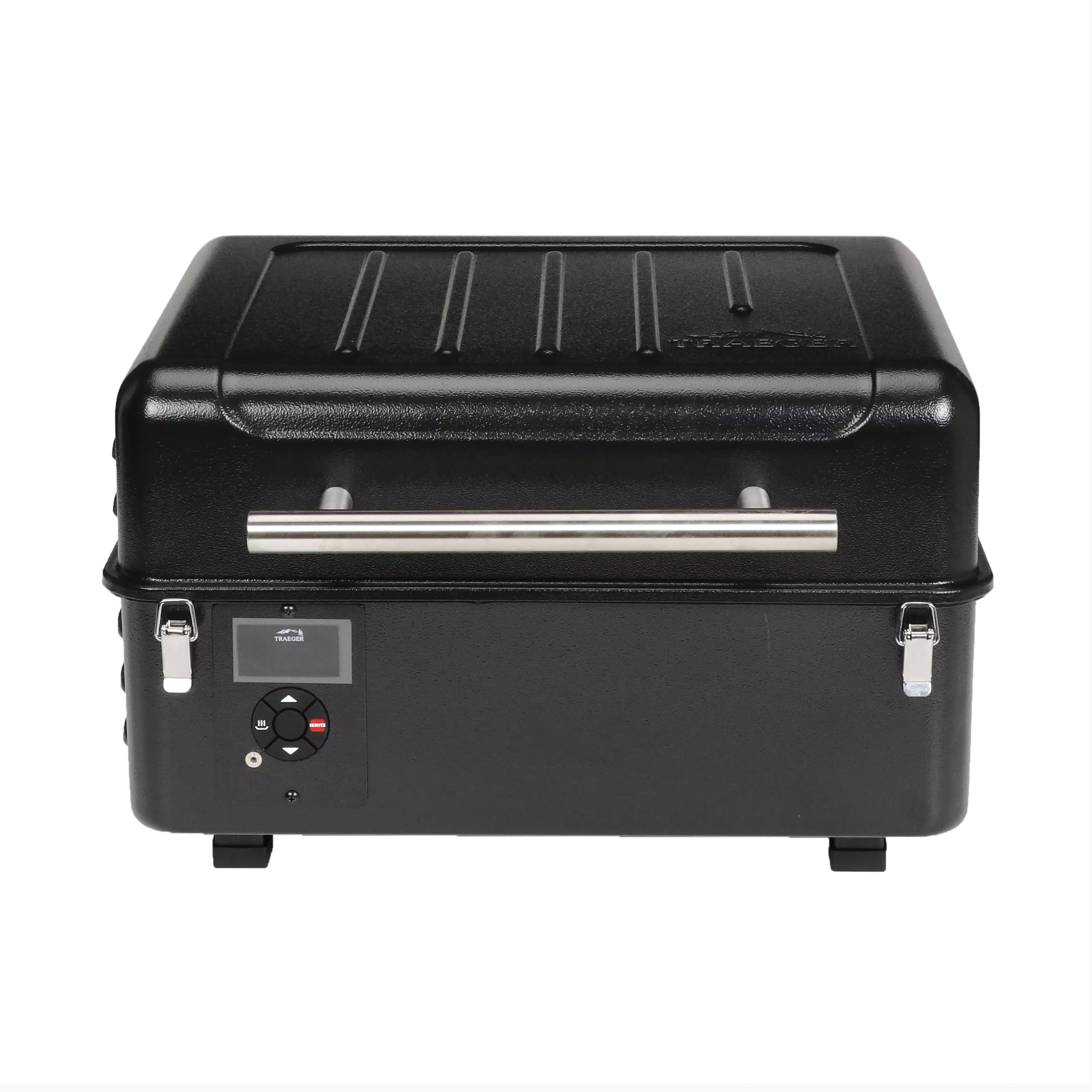 Portable TFT18KLD Ranger Pellet Grill, 36000 Btu, 184 sq-in Primary Cooking Surface, Steel Body, Black