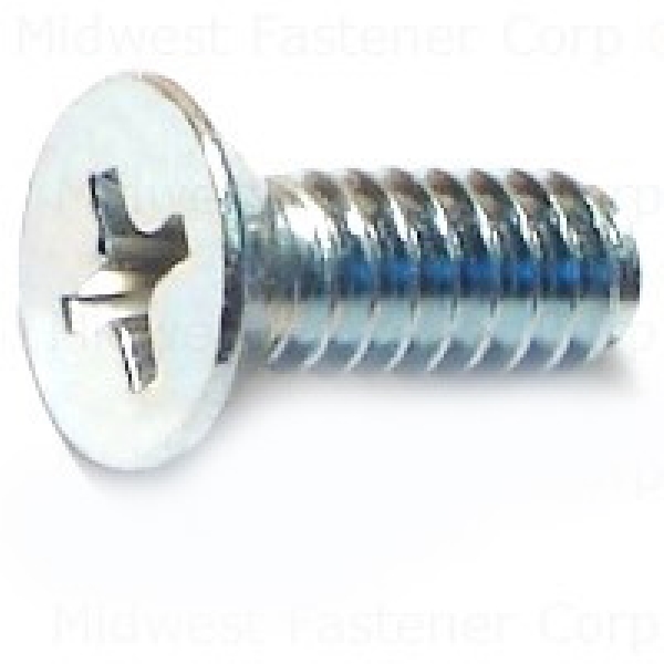 MIDWEST FASTENER 07282 Machine Screw, #10-24 Thread, 1/2