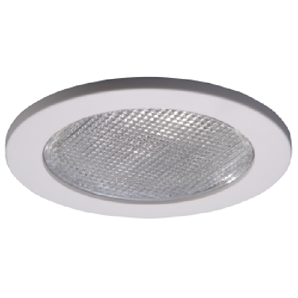Halo 951PS Shower Light Trim, Glass Lens, Polymer Body, White