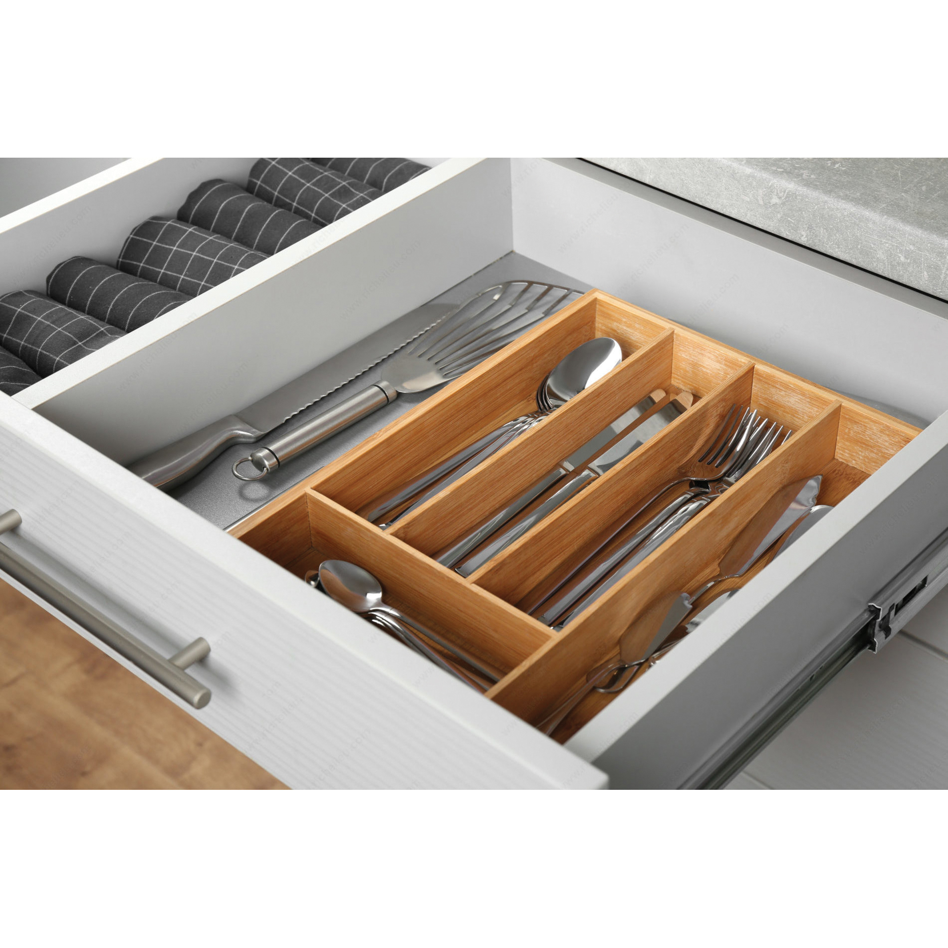 Onward TU9997 Series TU99072G20 Drawer Slide, 79 lb, Side Mounting, 20 in L Rail, 1.79 in W Rail, Metal, Zinc-Plated - 3
